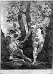 Adamo ed Eva, inciso da Pietro Monaco, c.1741-52